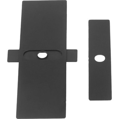 Lot de 2 cache-poussière pour panneau de changement de vitesse de voiture, bande de garniture de panneau de levier de vitesse 8015A066 de remplacement pour Mitsubishi Pajero V93 V80 V87 V97 (1/3)