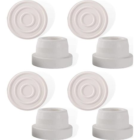 4er-Pack Gummi-Poolleiter-Stoßfänger, passend für Rohre mit 4,8 cm Innendurchmesser, Leiterstopper für Einbaupools, Zubehör zum Schutz der Poolfolie