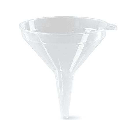 Embudo de plastico 14 cm Transparente (1/4)