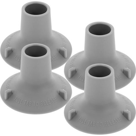 ERINGOGO Patins antidérapants en TPR pour pieds de chaise douche (1/5)