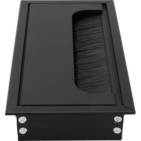 Passe-câbles de bureau, boîte de protection pour passe-câbles, gestionnaire de câbles (1/5)