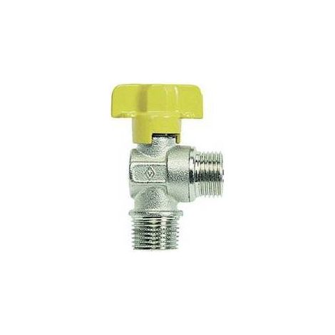 VALVOLA RUBINETTO A SFERA PER GAS SQUADRA MM Misura: 1/2" DN 10