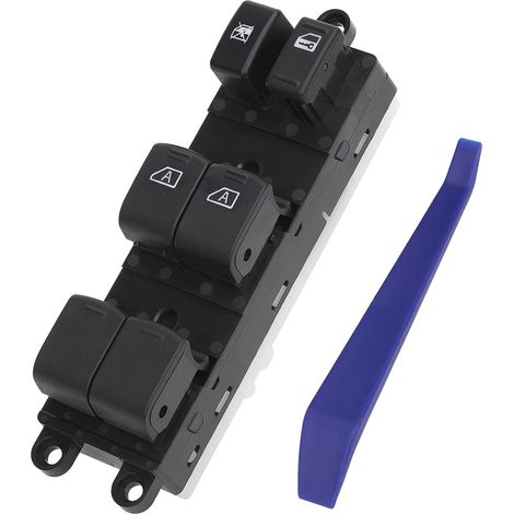 Compatible avec le commutateur principal de lève-vitre côté conducteur des modèles Nissan Titan Crew Cab 2004-2012 / Armada 2004-2014 / Maxima 2003-2008 / Quest 2004-2009 et Infiniti G35 / QX4. Rempla (1/5)