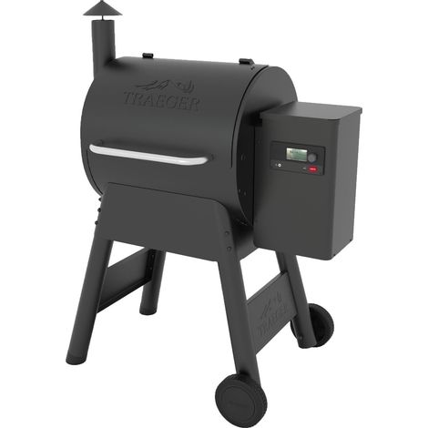 Barbecue à pellets 10,5 kW – Surface de cuisson 56x48 cm – Technologie WIFIRE® – Allumage TURBOTEMP® – Grilles en acier émaillé – Traeger
