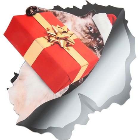 Aimants de réfrigérateur de Noël, étanches, avec effet 3D, autocollants magnétiques pour réfrigérateur CT118 (1/5)