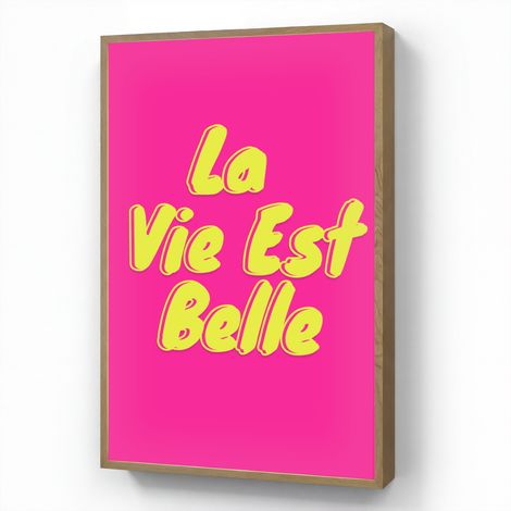 APLIQUE DE PARED Cita - Retro - Rosa 70x100 cm (1/5)