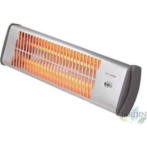 Quarz-Wandheizung 600-1200W, Heizung von Badezimmern 55x15 cm (1/3)
