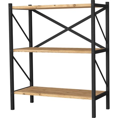 Estanteria De Metal 3 Niveles 85X66X34 Safir (1/2)