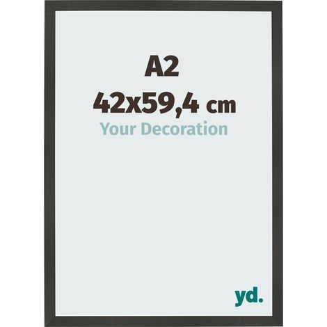 yd. - Cadre photo A2 42x59.4 - Anthracite - MDF - Bologna (1/5)