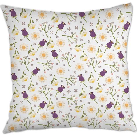 Housse de coussin carréedéhoussable pour anniversaire de mariage la saint-valentin (1/5)