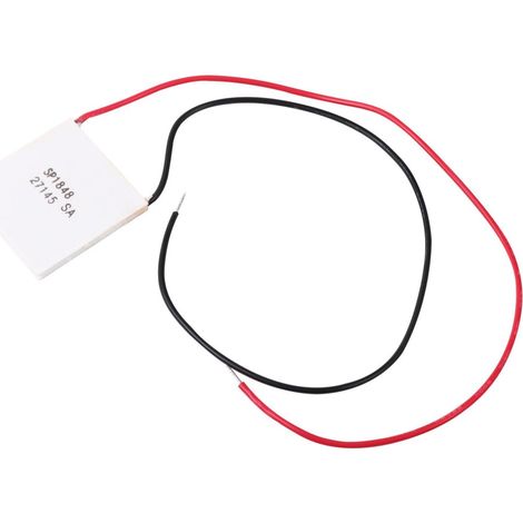 Module Peltier Semi-conducteur Fonctionne Dissipateur Thermique Différence de Température de 62℃, Feuille de Refroidissement en Acier Inoxydable pour Refroidisseur PC Portable (1/5)
