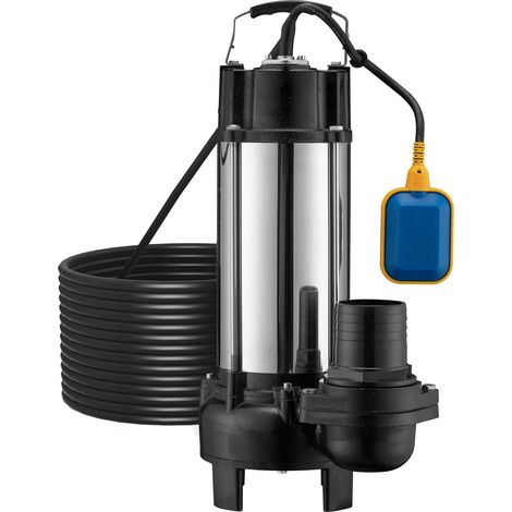 Schmutzwasserpumpe Schwimmerschalter Häcksler 31200 L/h 2200 W Förderhöhe bis 10 m (1/5)