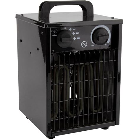 Radiateur soufflant chantier 3000W - noir - DiO