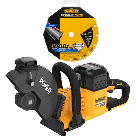 Dewalt DCS691N XR FlexVolt 230mm Cut Off Saw 54V + DT40255 Metal Diamond Blade (1/5)