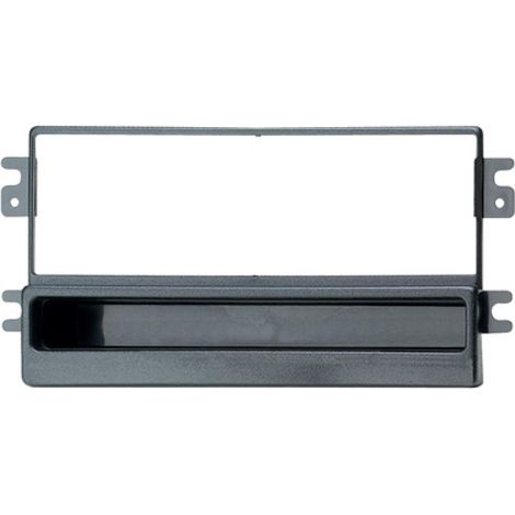 Facade autoradio 1DIN compatible avec Kia Carens 02-04 - avec vide poche