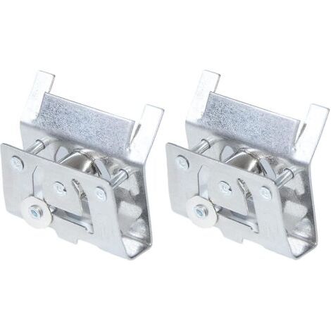 2pcs Store 38mm Rail bas en métal poulie de verrouillage, store cordon de serrage de serrure fixe cordon de serrage (1/5)