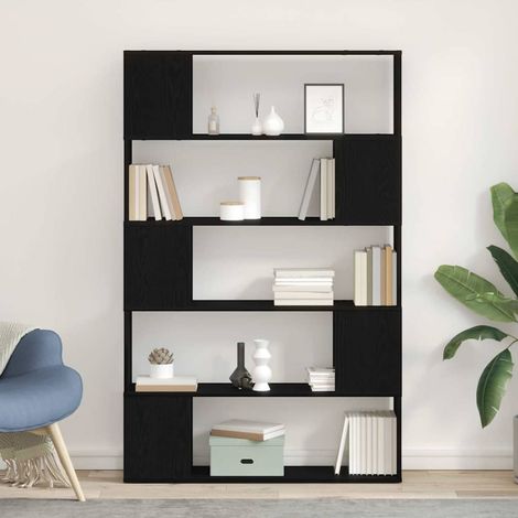 Centro de entretenimiento Negro 100 x 24 x 155 cm