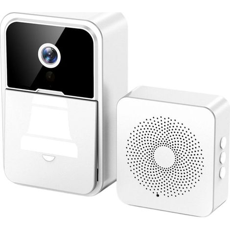 Système de sécurité vidéo intelligent - Notification sur mobile - Vision nocturne avancée - Installation facile - Protection 24h/24 de l'entrée (1/5)