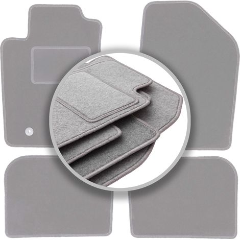 Alfombrillas grises para Toyota Avensis II T25 familiar, liftback y sedán (2003-2009)