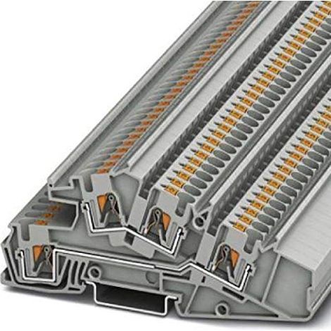 PHOENIX BORNE DE DISTRIBUTION PUSH-IN PTI 4 L/L GRIS 3214052