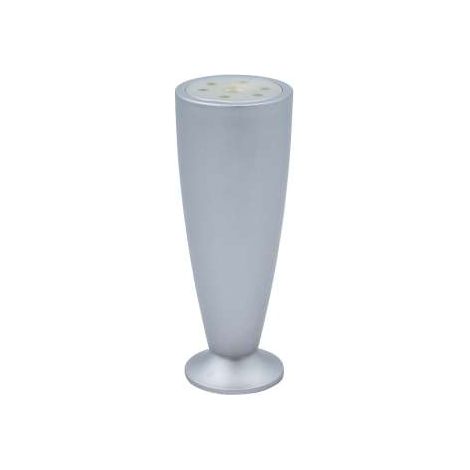 Piedino Cono Plastica Grigia Mm.120