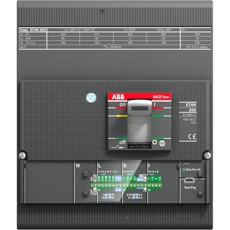 Disjoncteur XT4N 4P 63A 36Ka+Decl. Elec. LSIG 1SDA068159R1 ABB 068159