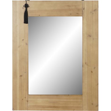 Mittelspiegel FIR 70x2x90 natürlicher orientaler FIR MDF Material Farbspiegel Spiegel Familie Details (1/4)