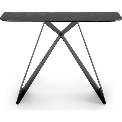 Table de billard extensible en chêne naturel 160-240 cm avec pieds en verre trempé extra-clair - Design moderne et élégant (1/3)