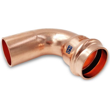 Gomito 90° Cu Sert Mf 14