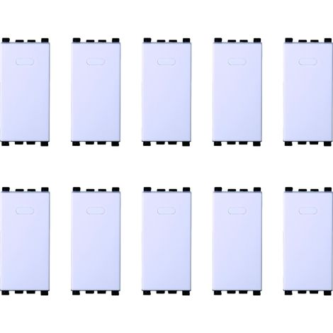 gloca Interruttore Compatibile Arké (Bianco, 10 Pezzi) (1/4)