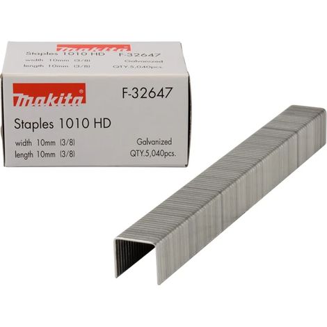 MAKITA F-32647 (pk 5040) Crown staples 10mm x 10mm (1/5)