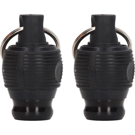 Lot de 2 porte-embouts de tournevis à fixation rapide et résistants à l'usure, pour outils de 6,35 mm (1/4 po) de diamètre, noir (1/5)