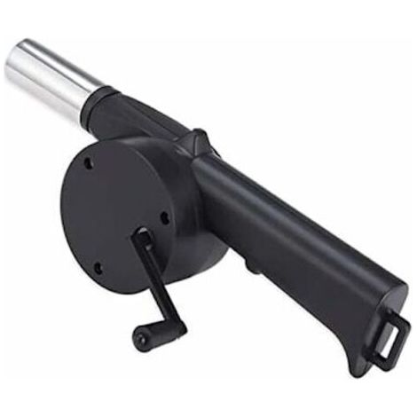 Ventilateur portatif à manivelle, accessoire idéal pour les barbecues et les pique-niques en plein air. - AquaForge (1/4)