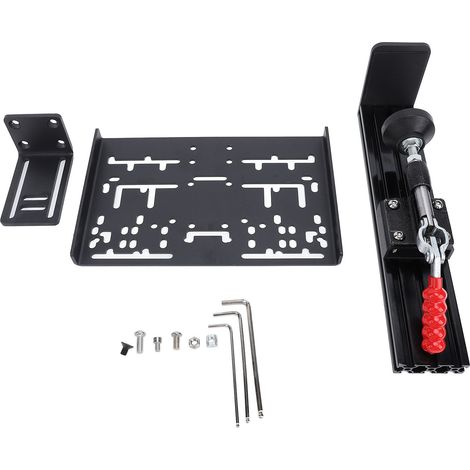 Pinde de Levier de Vitesses PC USB Simulator, Racing Shifter Handbrake Kit pour G Driving Force Universal Mount avec une Pince à Libération Rapide. (1/5)