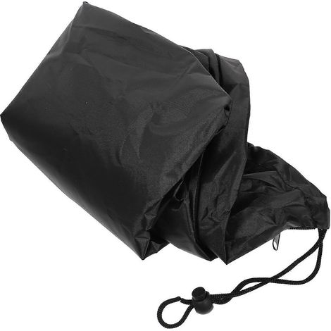 Couvercle de fontaine d'extérieur, noir, avec cordon de serrage, 1 pièce. (1/5)