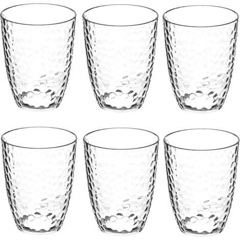 Gobelet martelé estiva transparent - 5five (1/2)