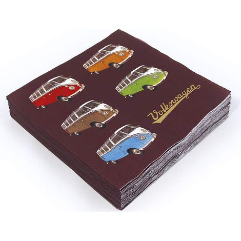 Serviettes 20 Pièces T1 Bus Combi Coloré (1/5)