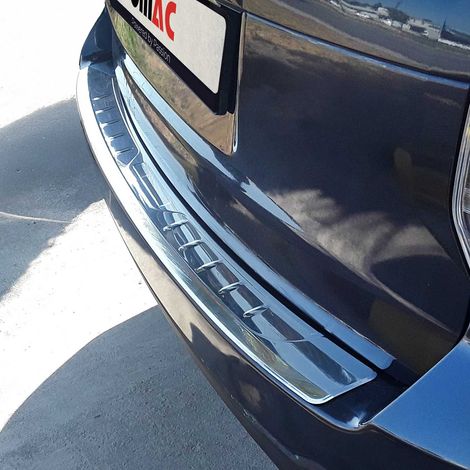 OMAC Ladekantenschutz Stoßstangenschutz für Subaru Forester IV 2013-2018 – Edelstahl Chrom (1/5)