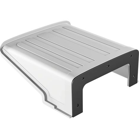 Protection extérieure pour caméra de sécurité, auvent en plastique résistant aux intempéries, anti-soleil et pluie (1 pièce) (1/5)