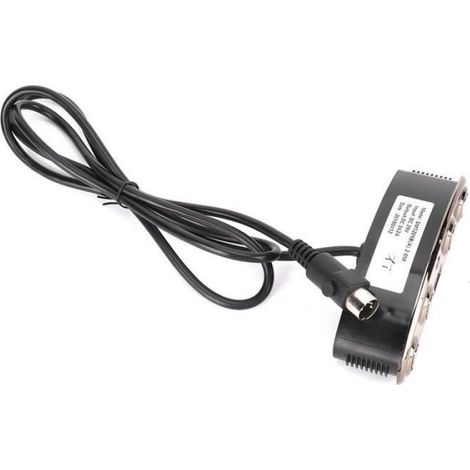 Chargeur USB pour canapé électrique, 5 boutons, contrôle double moteur, finition galvanisée, accessoire de remplacement pour fauteuil relax électrique (1/4)