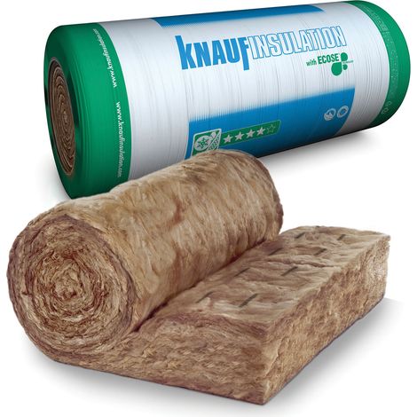 KNAUF Insulation Dämmrolle aus Glaswolle Unifit TI 135 U 3700x1200x140mm WLG 035
