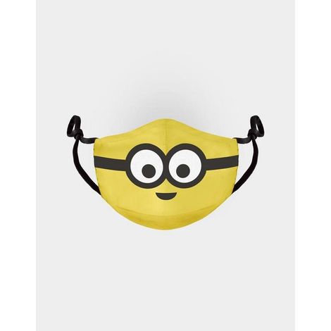 Masque de protection Minions - 1 pièce, 2 couches filtrantes