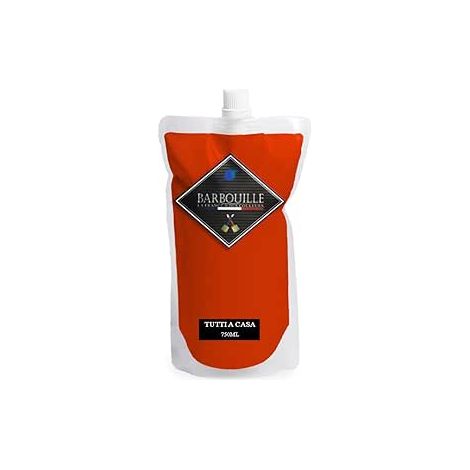 Laque satin bois, murs et plafonds 0,75L Rouge Vif Tutti a casa (1/5)