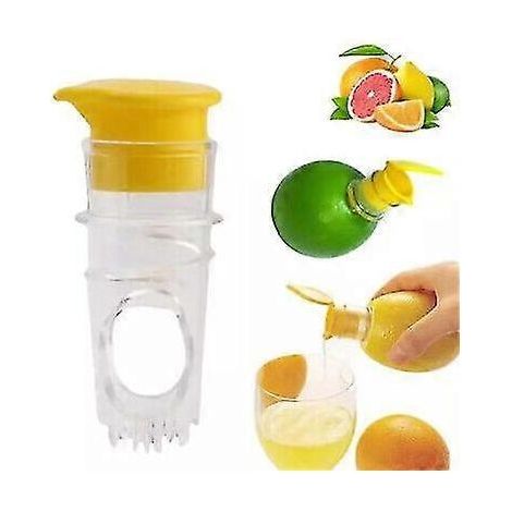 Mini presse-citron, presse-fruits manuel multifonctionnel, presse-agrumes pratique (1/4)