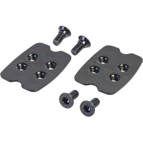 Crampons de vélo de montagne en fer, pour chaussures EX900 EX700GTX pour chaussures TREK, plaques de pédale légères de 26 g, avec vis M5 pour un cyclisme sécurisé (1/5)