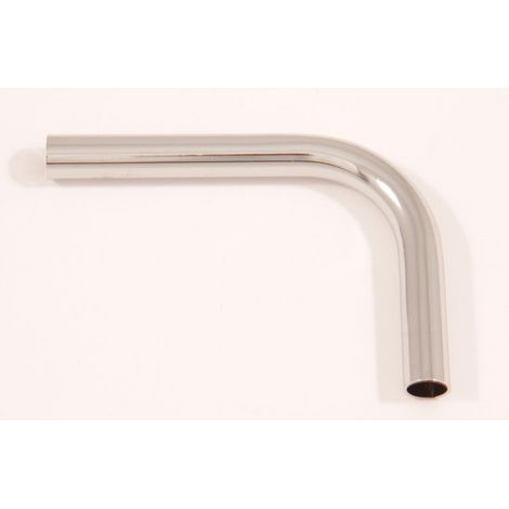 Codo de tubo 100 x 70 mm 12 tubo cromado ESTÁNDAR IDEAL