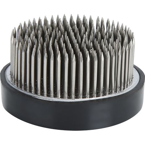Porte-fleurs Kenzan en acier inoxydable, support à aiguilles pour arrangement floral, forme ronde (1/5)