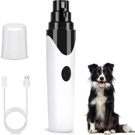Hundekrallenschleifer, verbesserter Haustierkrallenschleifer, superleise, elektrischer D