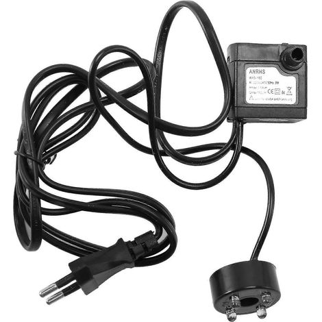 3 W Tauchwasserpumpen mit 4 LED-Beleuchtung für Aquarium, Brunnen, Teich, EU-Stecker (1/5)