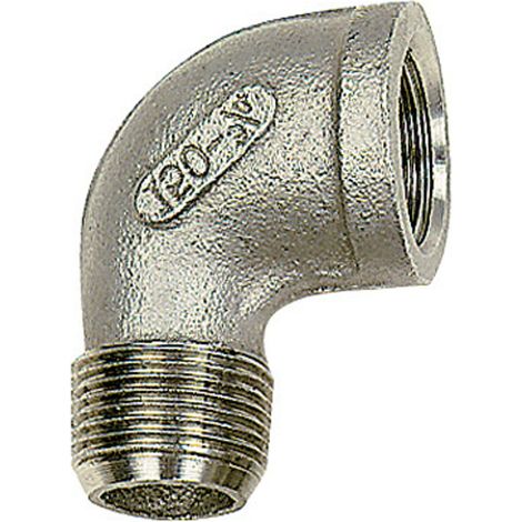 Riegler Winkelstück 90°, IG/AG Rp 1/8, R 1/8, ES 1.4408 (1/3)